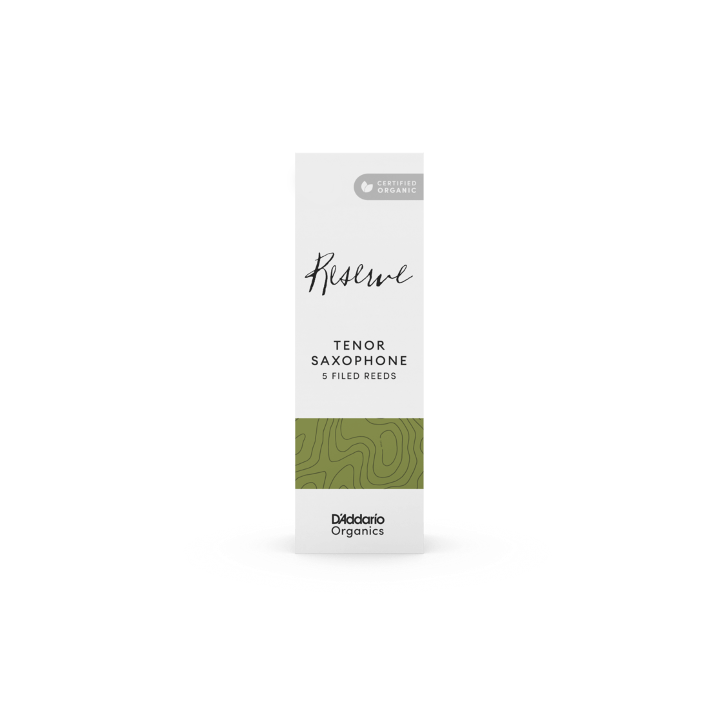 Acquista D'ADDARIO ORGANIC RESERVE TENOR SAXOPHONE REEDS, STRENGTH 3.5 - ODKR0535 online | Merula Strumenti Musicali