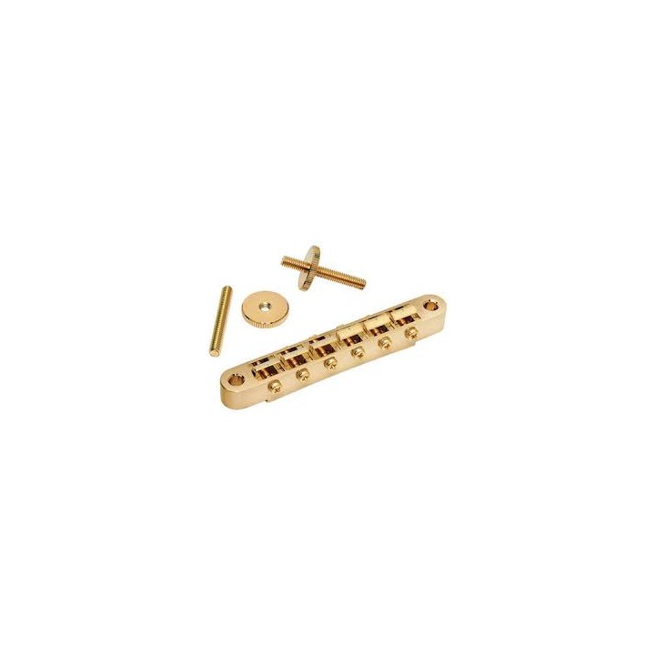 Acquista GOTOH GE103BGG PONTE TIPO T-O-M CON VITI, DORATO LUCIDO online | Merula Strumenti Musicali
