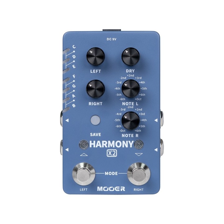 Acquista MOOER Harmony X2 online | Merula Strumenti Musicali
