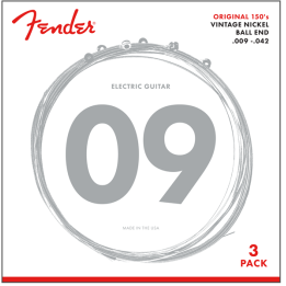 Acquista FENDER 0730150309 150L NICKEL BALL 9-42 3 PACK online | Merula Strumenti Musicali