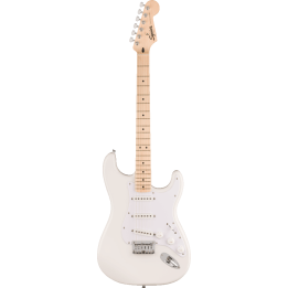 Acquista Squier Sonic Stratocaster Ht, Maple Fingerboard, White Pickguard, Arctic White online | Merula Strumenti Musicali
