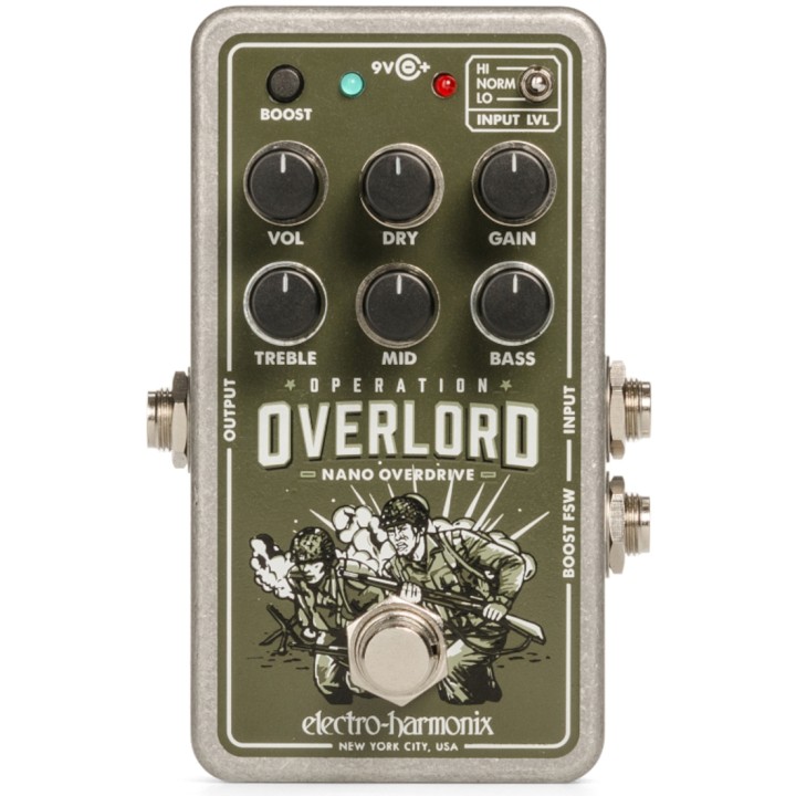 Acquista ELECTRO-HARMONIX NANO OPERATION OVERLORD OVERDRIVE online | Merula Strumenti Musicali