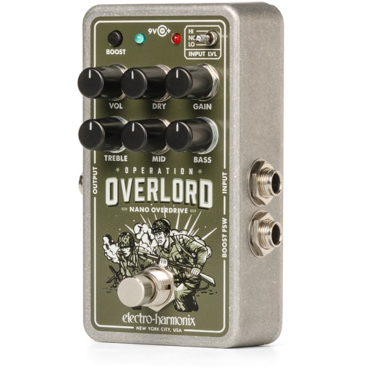 Acquista ELECTRO-HARMONIX NANO OPERATION OVERLORD OVERDRIVE online | Merula Strumenti Musicali