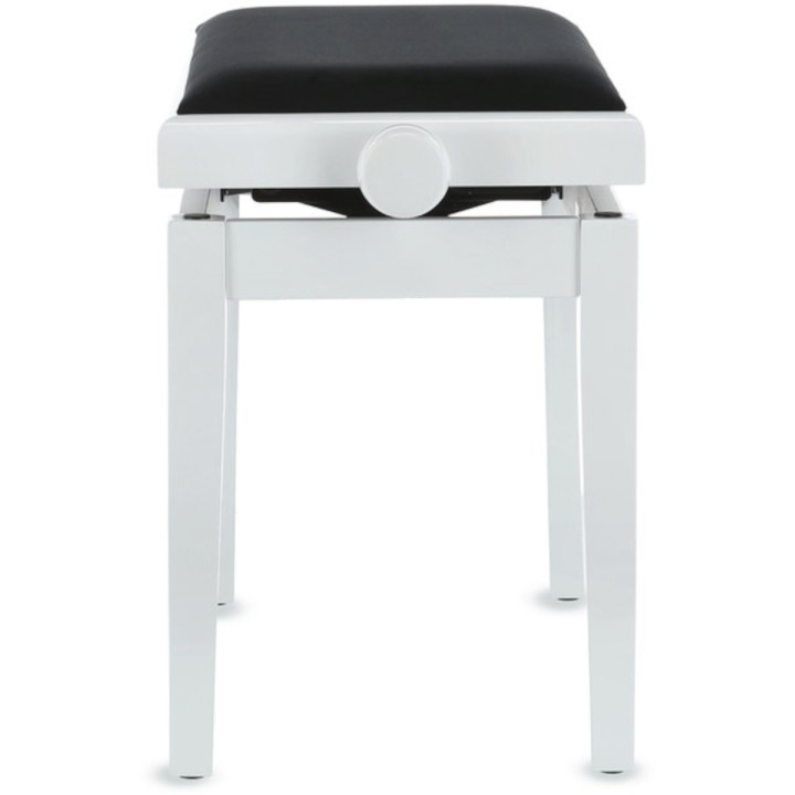 Acquista GEWA PANCA PER PIANO DELUXE BIANCO SATINATO SEDUTA NERA 130020 online | Merula Strumenti Musicali