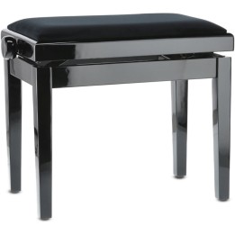 Acquista GEWA Panca Per Piano Deluxe Nero Lucido Seduta Nera 130010 online | Merula Strumenti Musicali