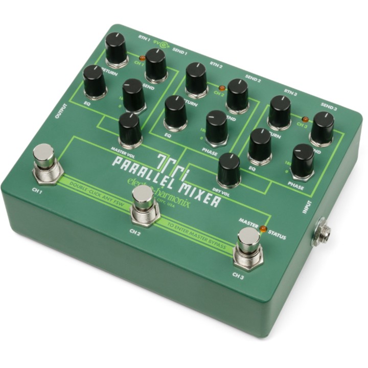 Acquista ELECTRO-HARMONIX TRI PARALLEL MIXER PARALLEL FX LOOP MIXER AND SWITCHER online | Merula Strumenti Musicali