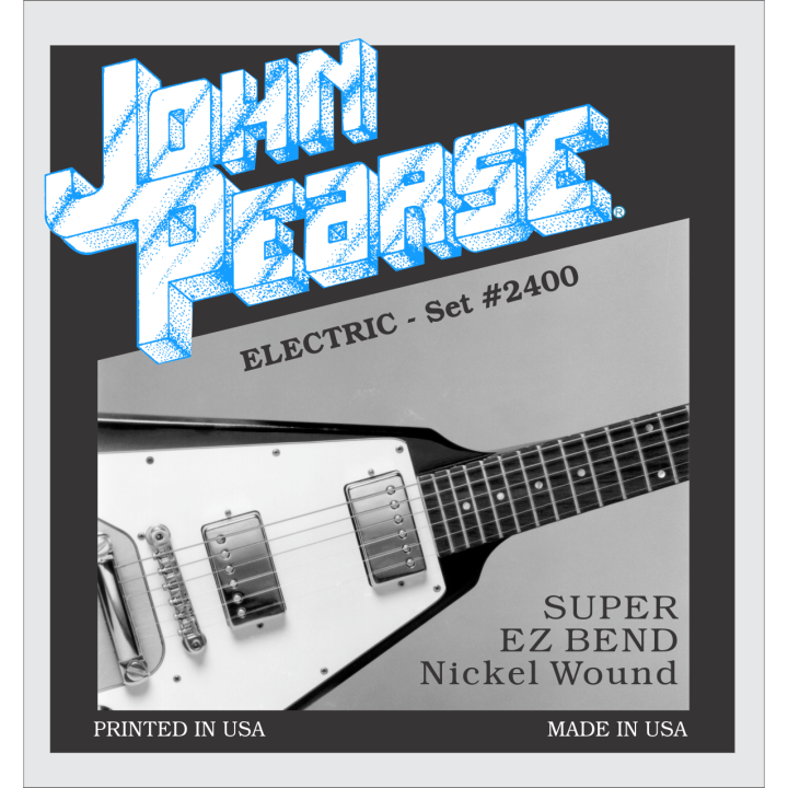 Acquista JOHN PEARSE 2400 MUTA CORDE PER CHITARRA ELETTRICA 009/042 online | Merula Strumenti Musicali
