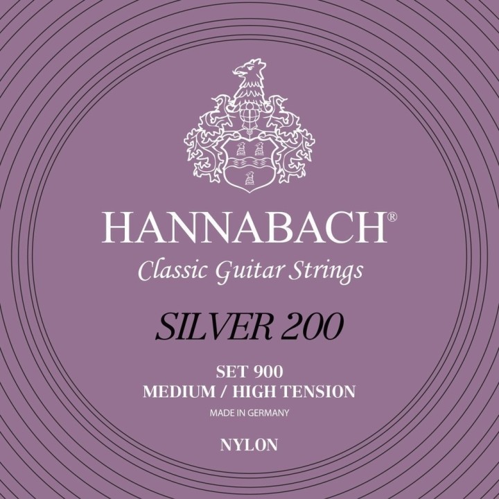 Acquista HANNABACH 900mht Set Medium High Corde Per Chitarra Classica Serie 900 Medium/High T online | Merula Strumenti Musicali
