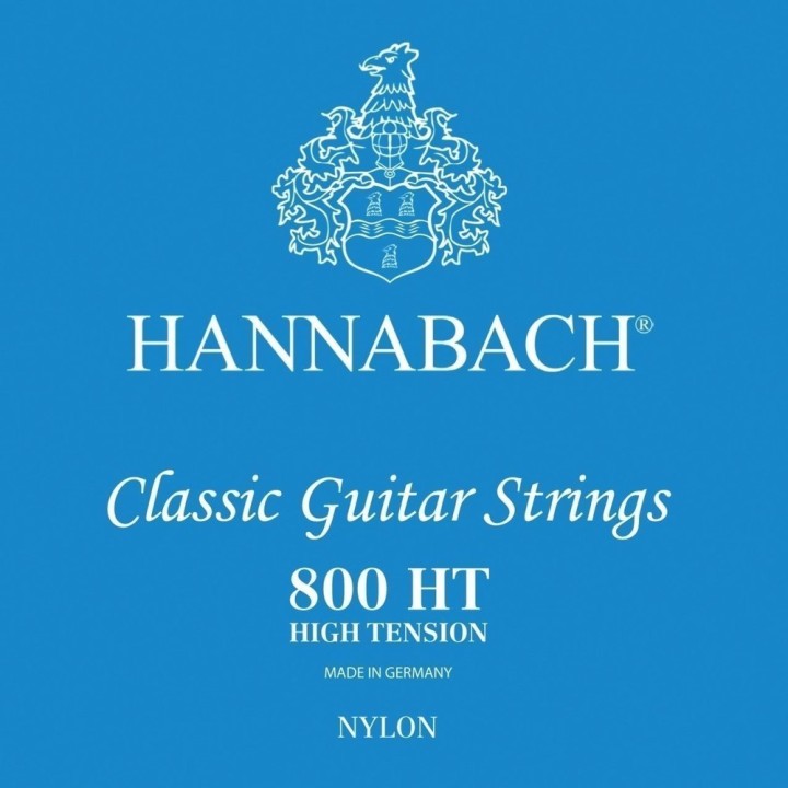Acquista HANNABACH 800ht Corde Forti Corde Per Chitarra Classica Serie 800 High Tension Argen online | Merula Strumenti Musicali