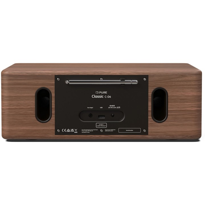 Acquista PURE CLASSIC C-D6 COFFEE BLACK/WALNUT online | Merula Strumenti Musicali