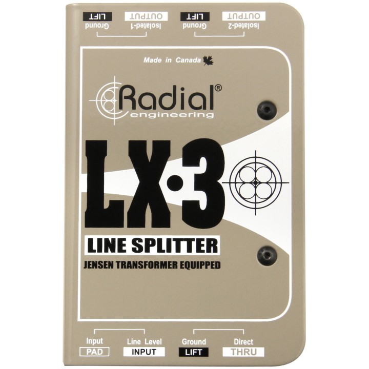 Acquista RADIAL LX 3 online | Merula Strumenti Musicali