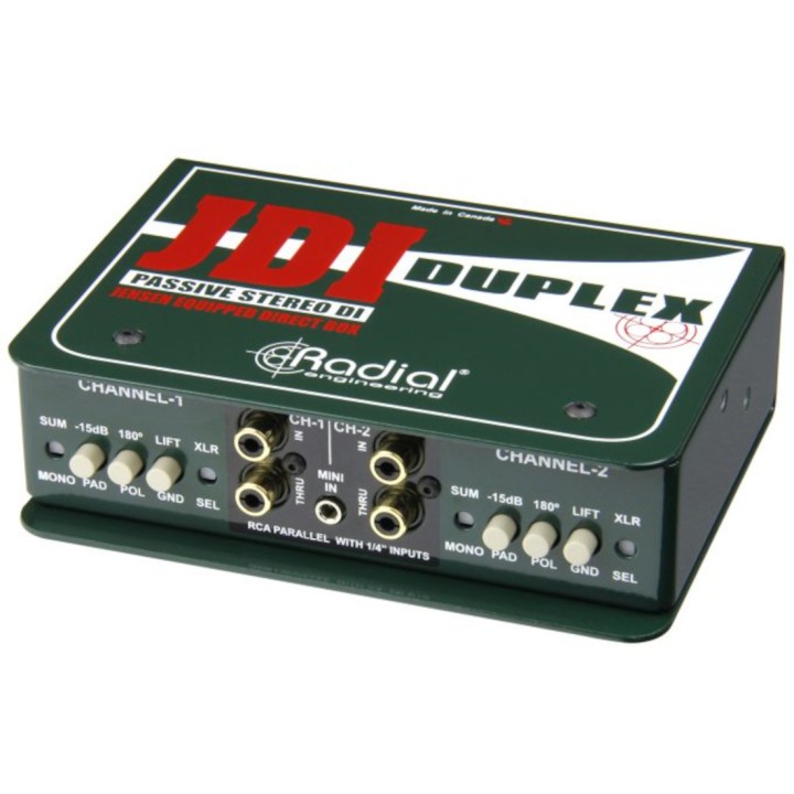 Acquista Radial Jdi Duplex online | Merula Strumenti Musicali