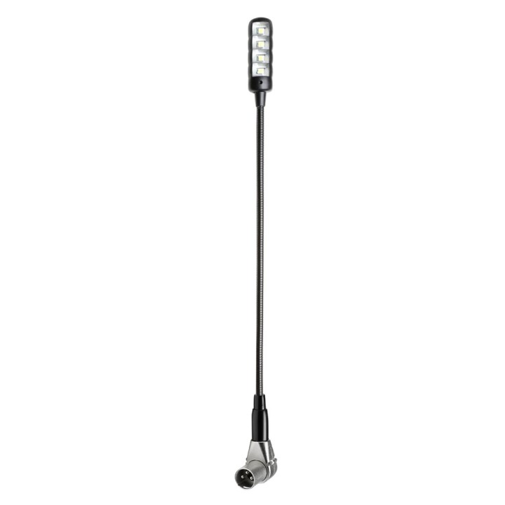 Adam Hall - SLED1 ULTRA XLR 3 AC Lampada a Collo d'Oca
