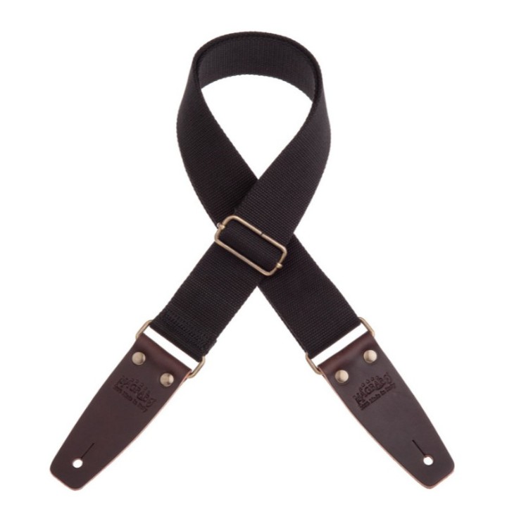 Acquista MAGRABO 230.011m Stripe Sc Entry Nero 5 Cm Terminali Marrone Scuro Fibbia Ottone Ant online | Merula Strumenti Musicali