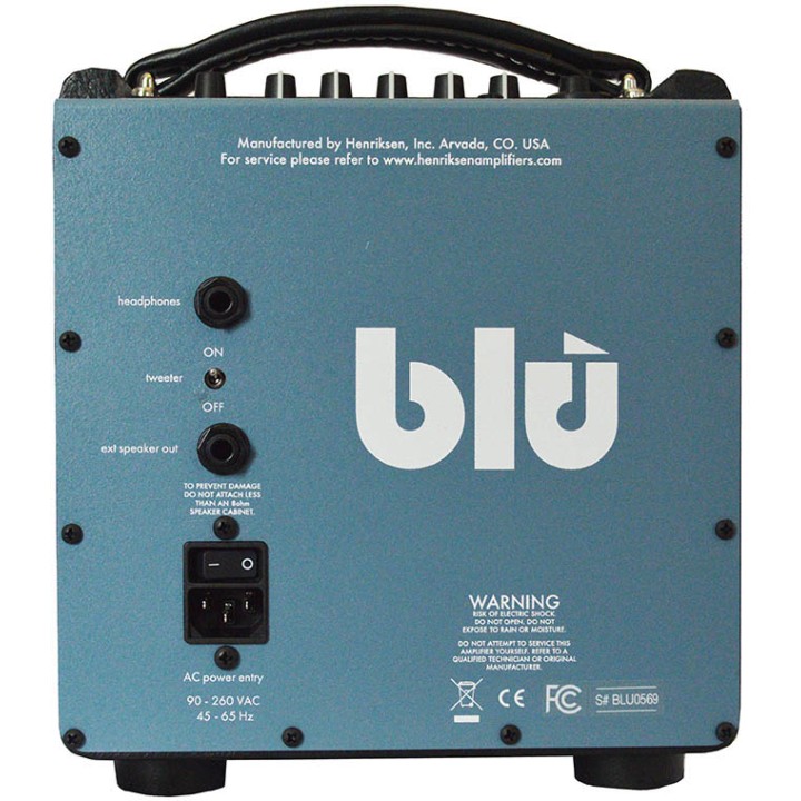 Amplificatore  Henriksen  The Blu Six , Combo  120w