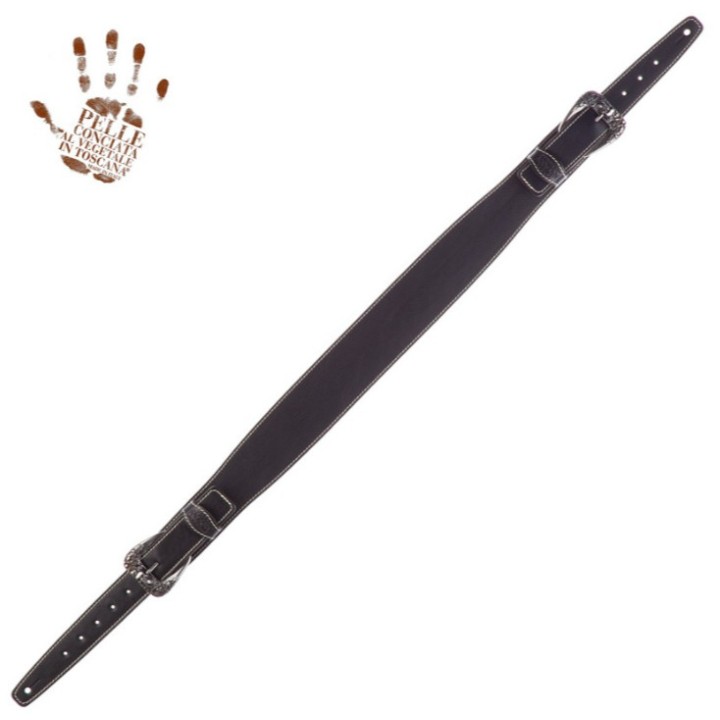 Acquista MAGRABO 301.011M TWIN BUCKLE TS CORE NERO 7 CM FIBBIE SKULL & ROSES ARGENTO online | Merula Strumenti Musicali