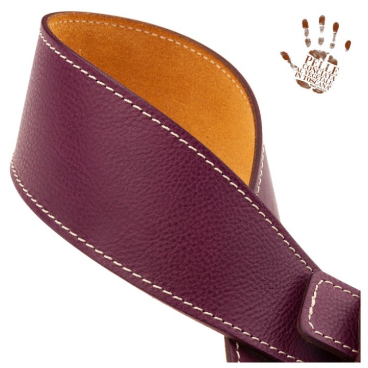 Acquista MAGRABO 301.120M TWIN BUCKLE TS CORE VIOLA 7 CM FIBBIE SKULL & ROSES ARGENTO online | Merula Strumenti Musicali