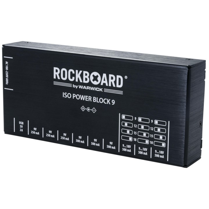 Acquista ROCKBOARD RBO POW ISO 9 IEC online | Merula Strumenti Musicali