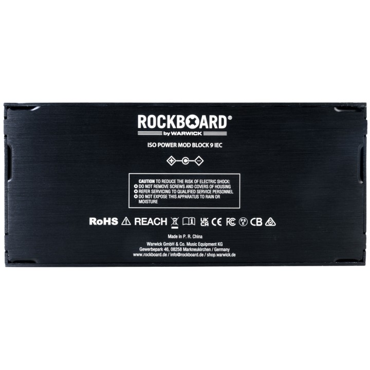 Acquista ROCKBOARD RBO POW ISO 9 IEC online | Merula Strumenti Musicali