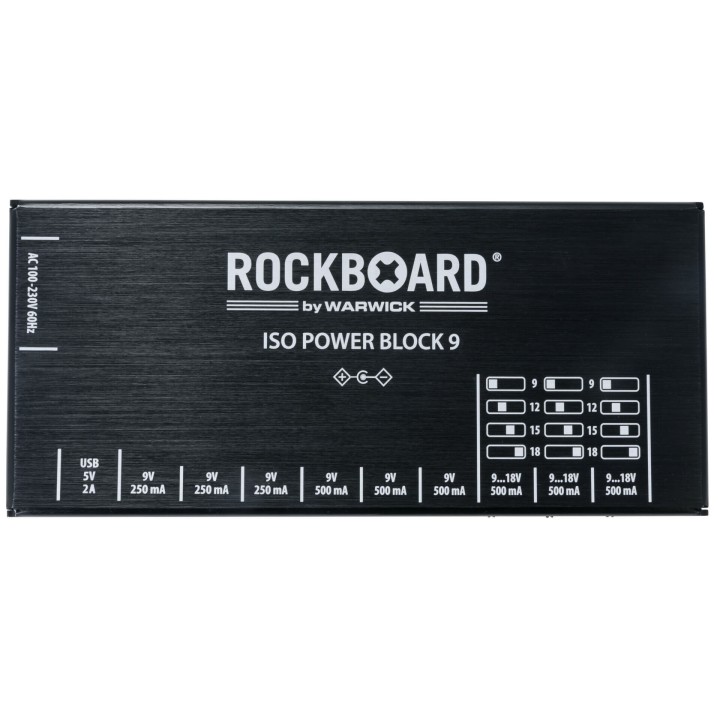 Acquista ROCKBOARD RBO POW ISO 9 IEC online | Merula Strumenti Musicali