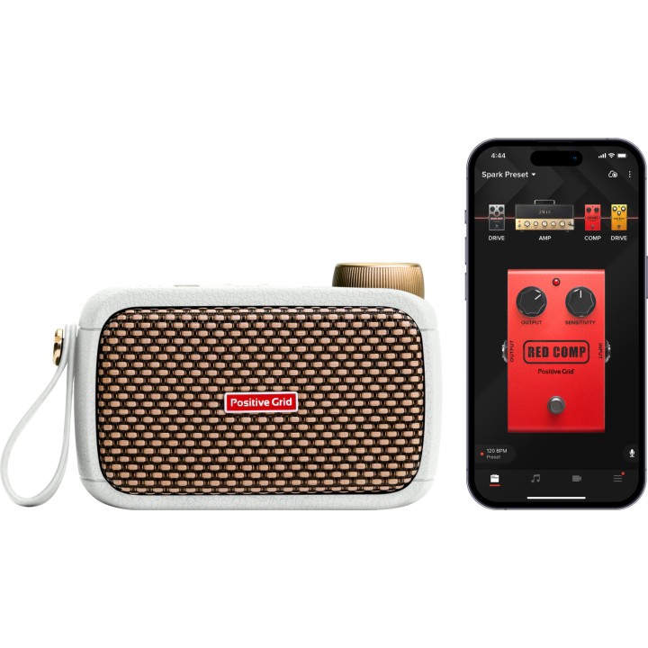 Acquista POSITIVE GRID Spark Go Pearl White online | Merula Strumenti Musicali