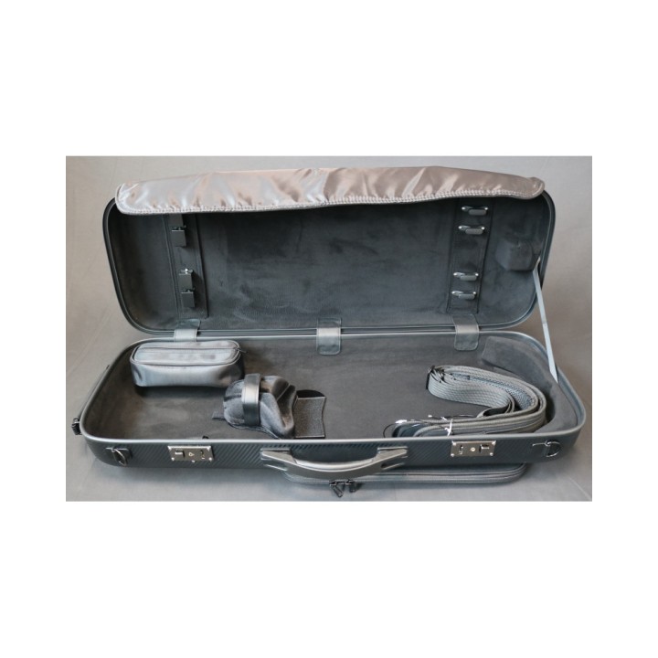 Acquista PC COMPOSITE HIRA-110 CUSTODIA VIOLA RETTANGOLARE 38-42CM NERO online | Merula Strumenti Musicali