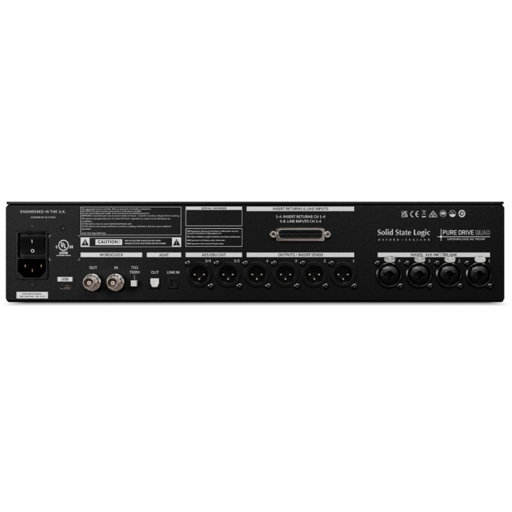 Acquista SOLID STATE LOGIC Puredrive Quad online | Merula Strumenti Musicali