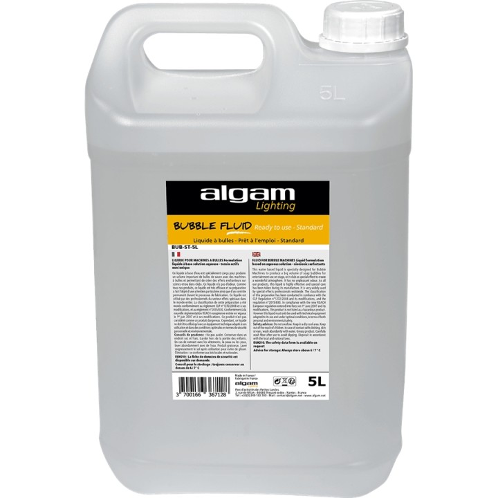 Algam Lighting BUB-ST-5L - Liquido per Macchina Bolle