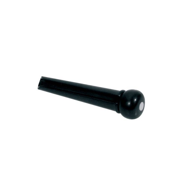 Acquista BOSTON 2086 Piroli Bloccacorde Per Chitarra Acustica, Colore Nero, Punto Bianco 5mm, online | Merula Strumenti Musicali