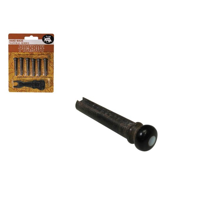 Acquista Pick Boy Bp-150-Hn Piroli Bloccacorde 6pz online | Merula Strumenti Musicali