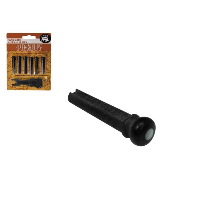 Acquista PICK BOY Bp-150-W Piroli Bloccacorde 6pz online | Merula Strumenti Musicali