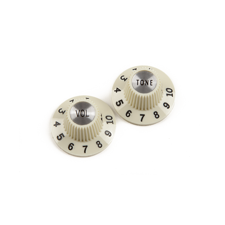 Acquista FENDER 0992086000 Am Vint 65 Jazzmaster Knob Set online | Merula Strumenti Musicali