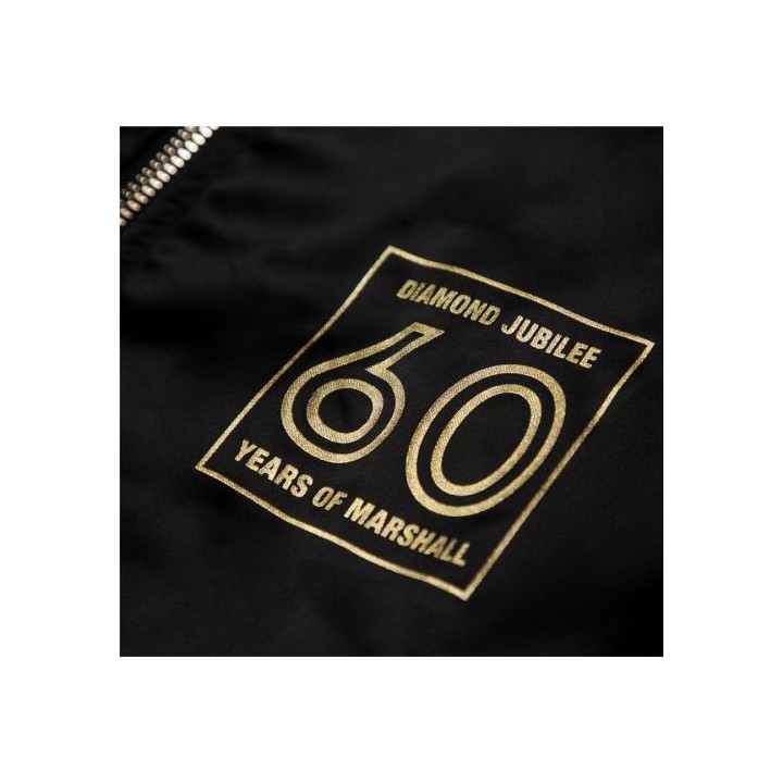 Acquista MARSHALL 60TH SATIN BOMBER JACKET M ACCS18412 online | Merula Strumenti Musicali