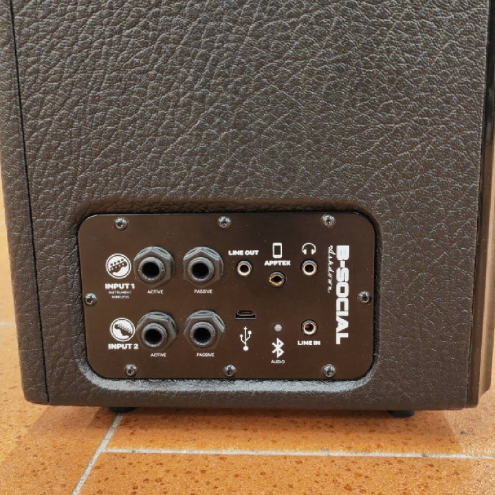 Ashdown | B-Social Black Amplificatore stereo bluetooth per basso