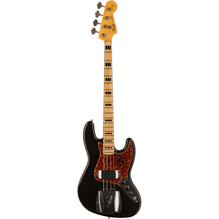Acquista FENDER Custom Shop '68 J Bass Journeyman Relic Ablk 9235001595 online | Merula Strumenti Musicali