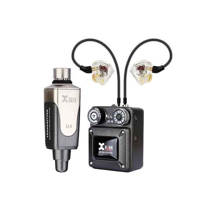 Acquista Xvive U4t9 - Bundle Sistema Wirelss + Auricolari In-Ear online | Merula Strumenti Musicali