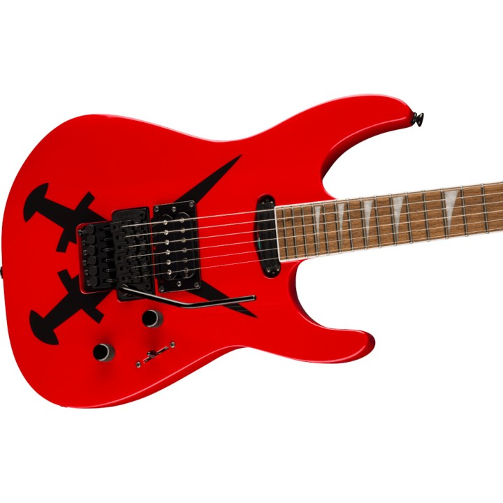 Acquista JACKSON Limited Edition X Series Soloist Sl1a Dx, Red Cross Daggers online | Merula Strumenti Musicali