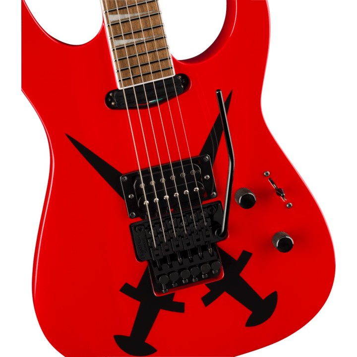 Acquista JACKSON Limited Edition X Series Soloist Sl1a Dx, Red Cross Daggers online | Merula Strumenti Musicali