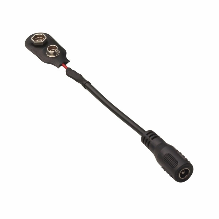 Rockboard | Power Ace Cable Battery Clip Converter Adattatore per pedali con batteria 9V
