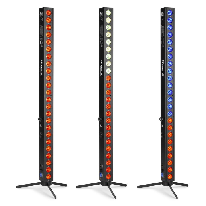 Acquista BEAMZ BBB243 LED BAR 24X3W RGB WDMX BATT online | Merula Strumenti Musicali