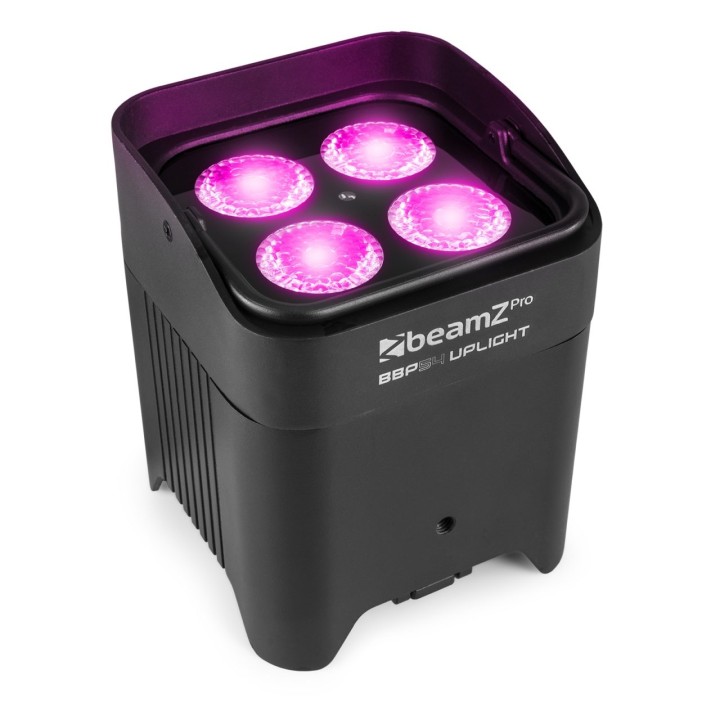 Acquista BEAMZ BBP54 UPLIGHT IP65 4X12W 6IN1 LIBAT online | Merula Strumenti Musicali