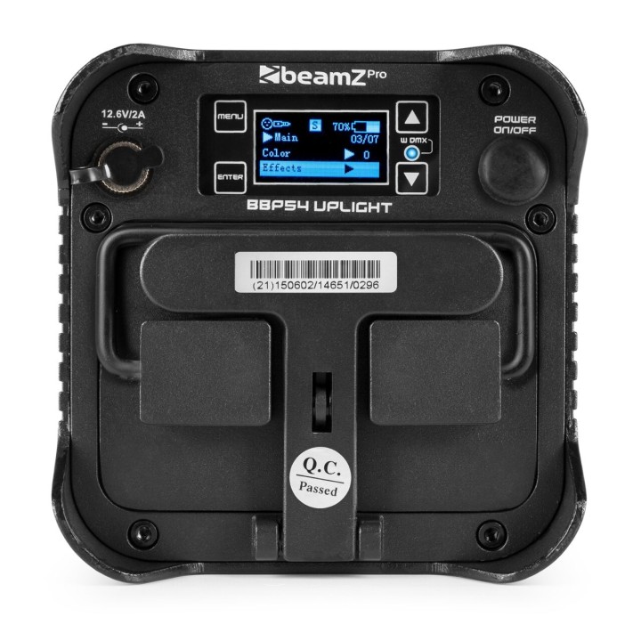 Acquista BEAMZ BBP54 UPLIGHT IP65 4X12W 6IN1 LIBAT online | Merula Strumenti Musicali