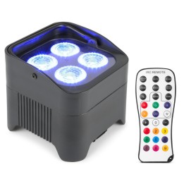 Acquista BEAMZ BBP94 UPLIGHT 4X10W 6IN1 DMX IRC online | Merula Strumenti Musicali