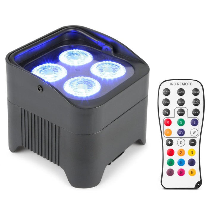 Acquista BEAMZ BBP94 UPLIGHT 4X10W 6IN1 DMX IRC online | Merula Strumenti Musicali