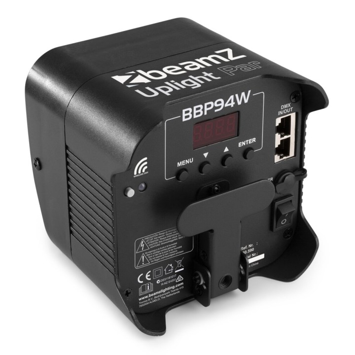 Acquista BEAMZ BBP94W UPLIGHT 4X12W 6IN1 EL IRC online | Merula Strumenti Musicali