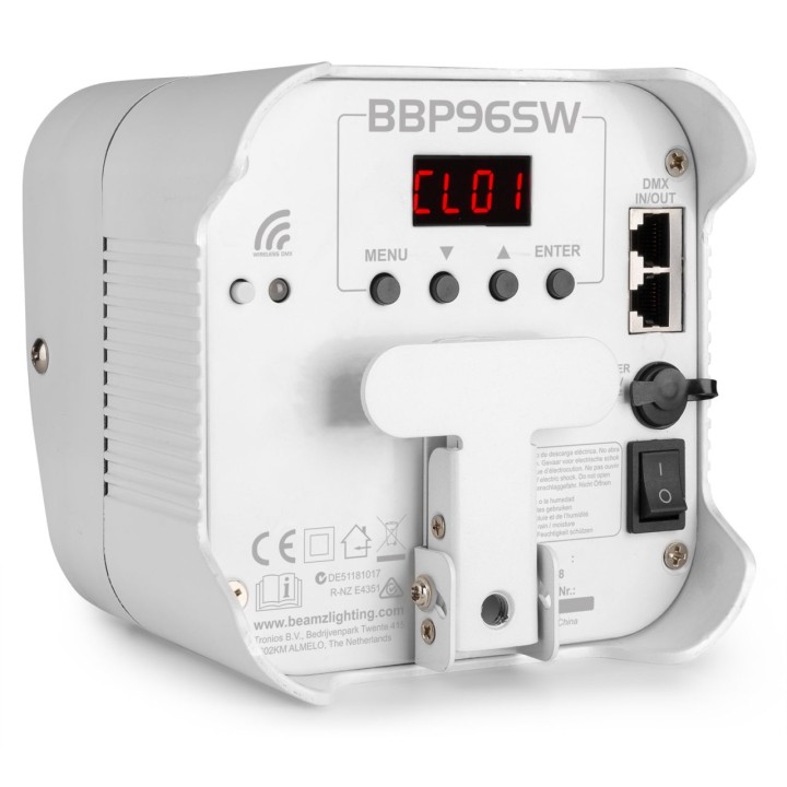 Beamz - BBP96SW Uplight 6x12w 6in1 El Irc