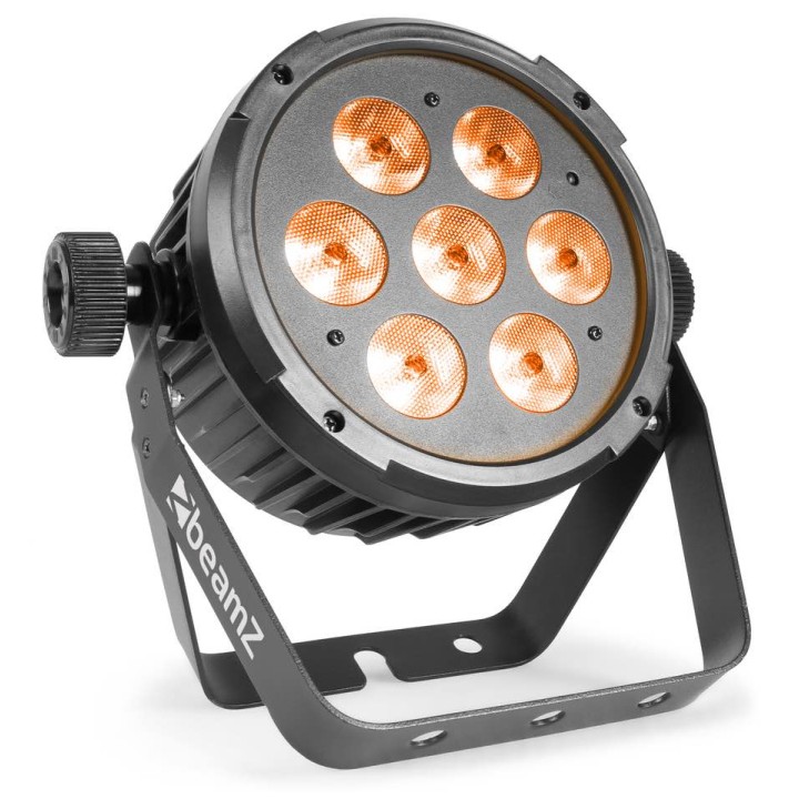Beamz - BT280 Flat Par 7X10W 6in1 DMX IRC