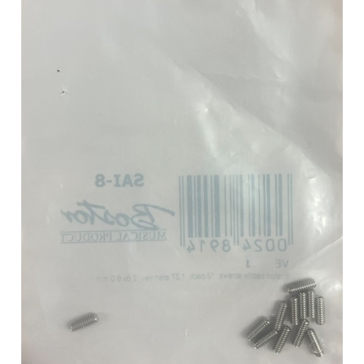 Acquista BOSTON SAI-8 VITI PER PONTE, CFZ 12 online | Merula Strumenti Musicali