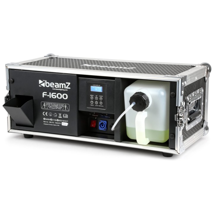 Acquista BEAMZ F1600 PRO FAZE MACHINE FLIGHTCASE D online | Merula Strumenti Musicali