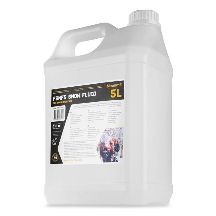 Acquista BEAMZ FSNF5 SNOWFLUID 5L online | Merula Strumenti Musicali